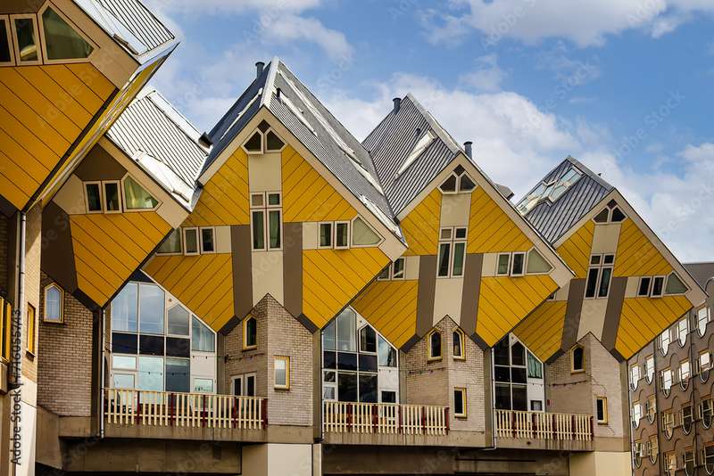 The Rotterdam Cube Houses: A Bold Vision Turning Illogical Angles into Art
