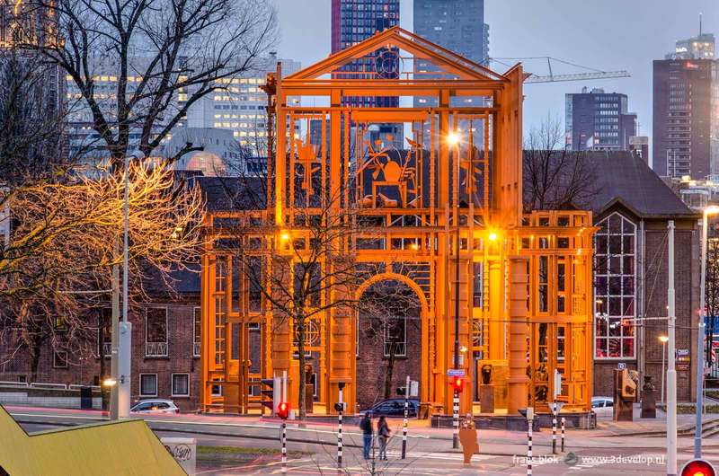 Exploring Rotterdam's Art Installations in Abandoned Spaces