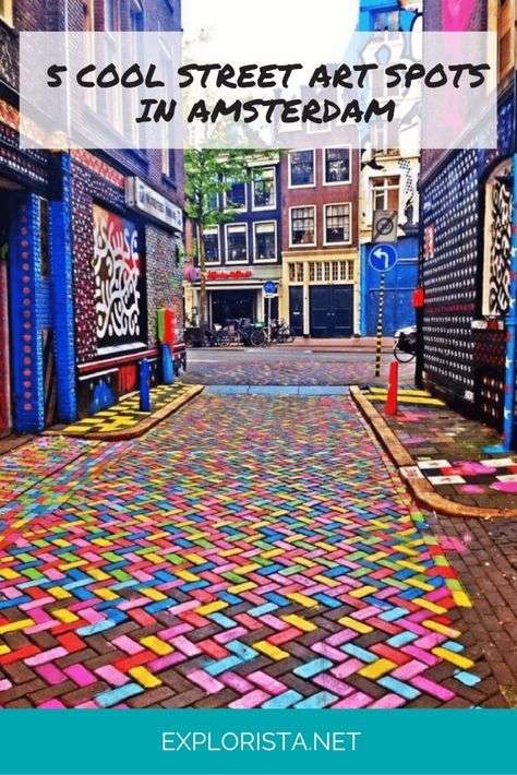 Exploring Amsterdam's Hidden Canal-Side Street Art Installations
