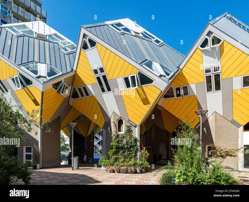 Sleeping in Rotterdam's Cube Houses: A Unique Overnight Stay