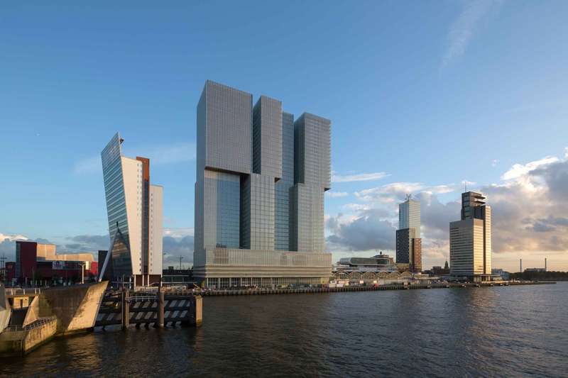 De Rotterdam: A Vertical City on the Maas River